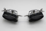 Audi RSQ8 2020-on 4.0 V8 exhaust tail pipe tips (left & right) 4M8253825/826D
