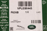 Land Rover Defender 2020-on front bumper winch cover end caps VPLEB0443