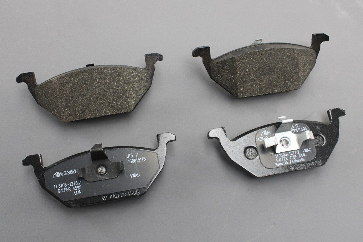 VW Up! Skoda e-Citigo SEAT Mii front brake pads set (256mm) 1S0698151C