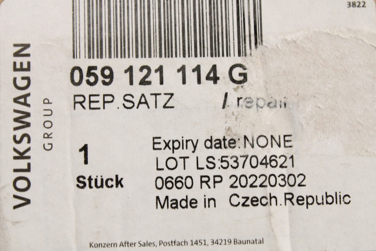 VW Touareg Audi Q5 Q7 coolant thermostat repair kit (3.0 TDI) 059121114G