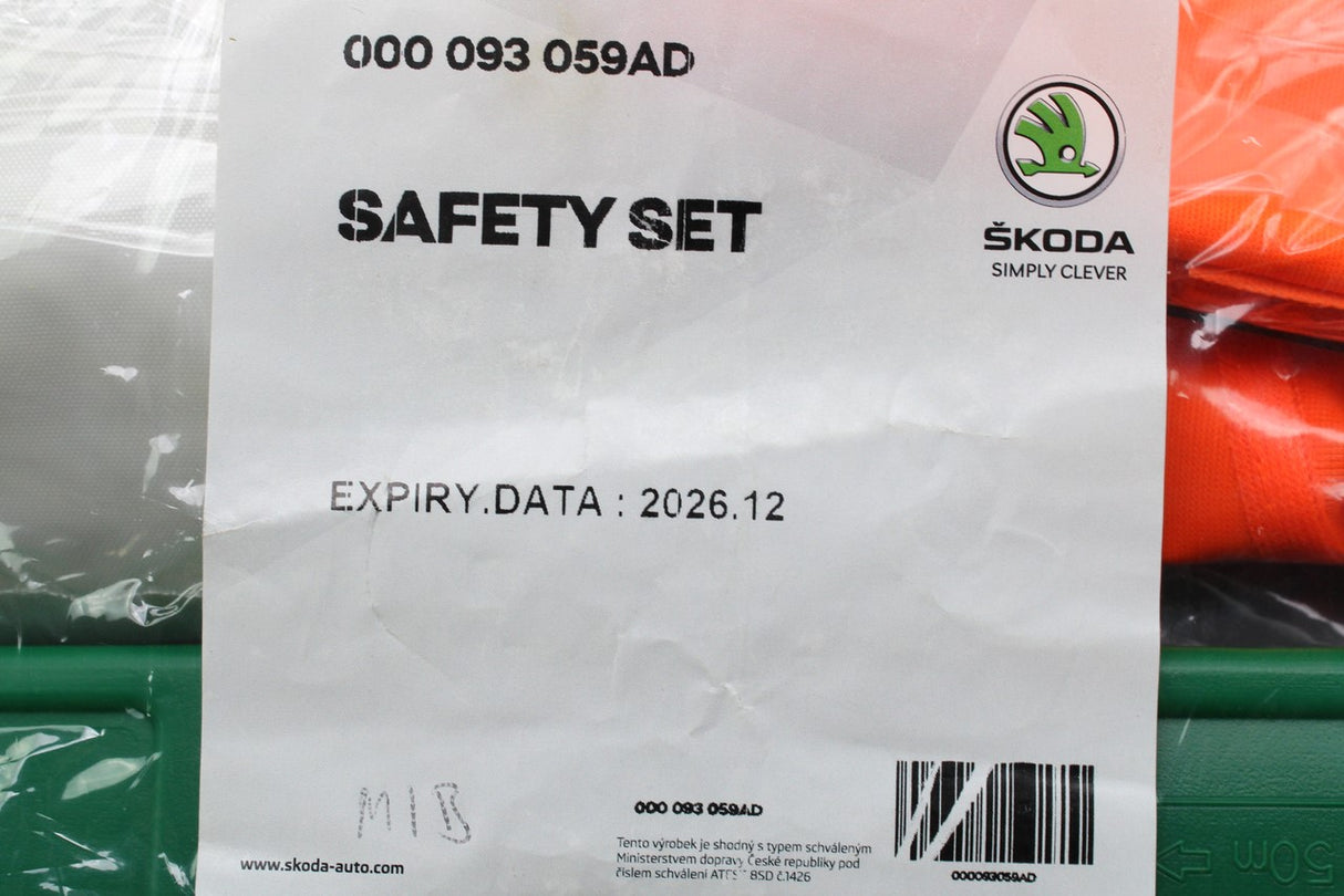 Skoda universal road-side safety kit 000093059AD