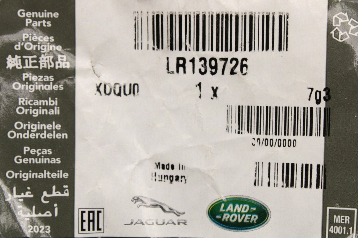Land Rover Discovery Sport Evoque Velar 2.0 TD injector pipe LR139726