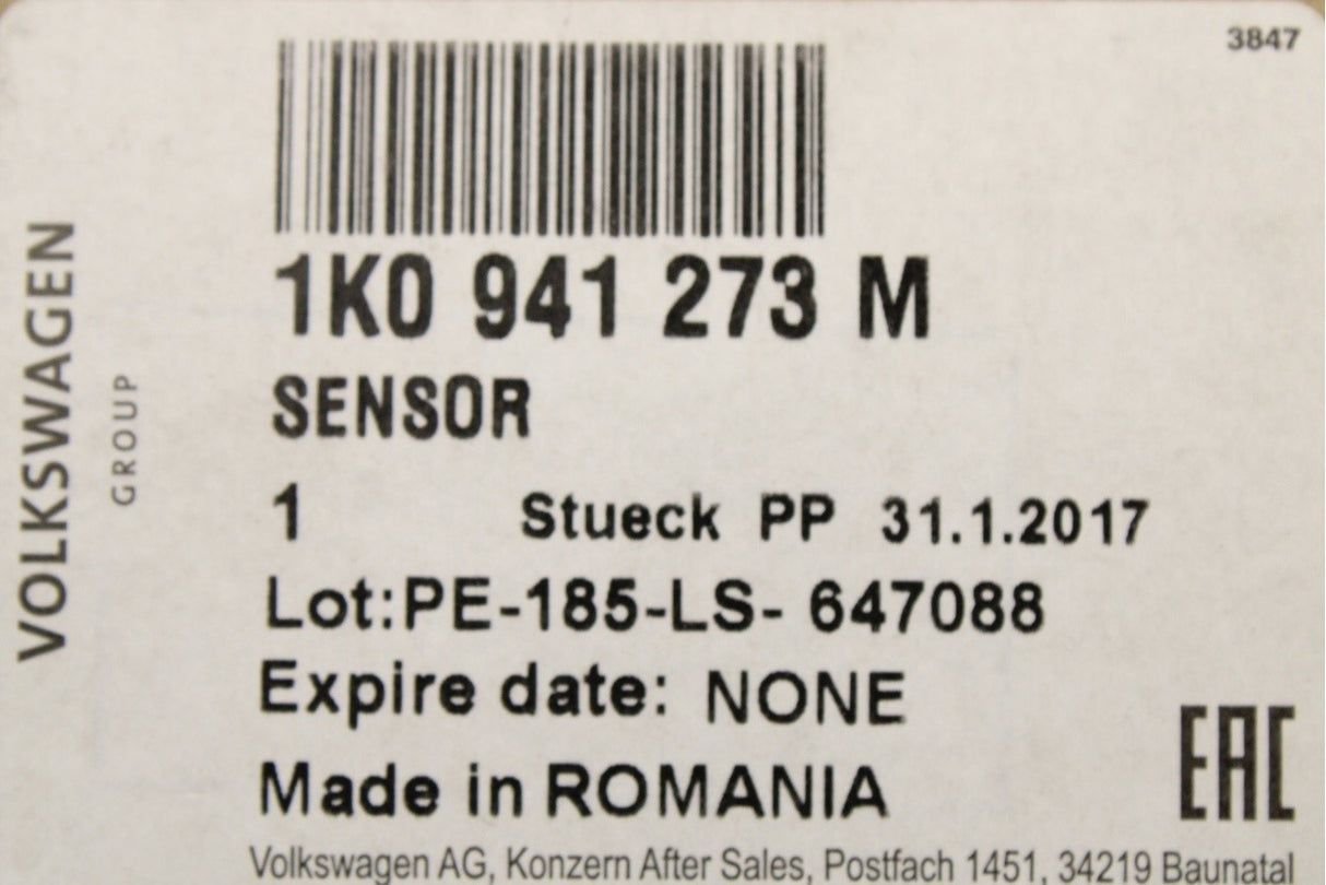 VW Audi Skoda SEAT headlight range control sensor (rear) 1K0941273M