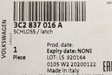 VW Passat Skoda Superb SEAT 06-15 RHD door lock (front right) 3C2837016A