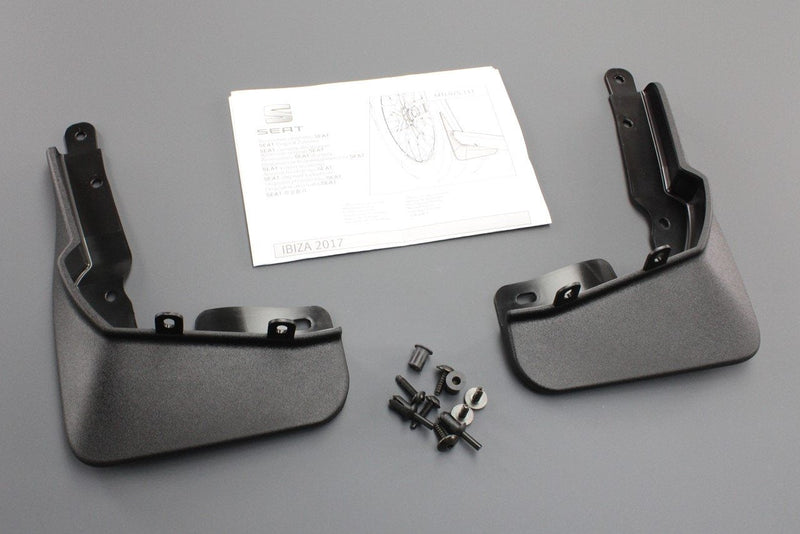 SEAT Ibiza 6F 18-on accessory mud flaps set (front & rear) 6F0075101/111