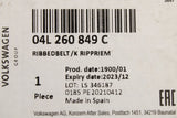 VW Golf Audi Skoda SEAT 2013-on auxiliary belt (1.6 2.0 TDI) 04L260849C