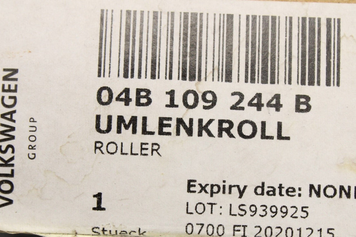 VW Polo 6C Audi A1 Skoda Fabia SEAT idler pulley (1.4 TDI) 04B109244B