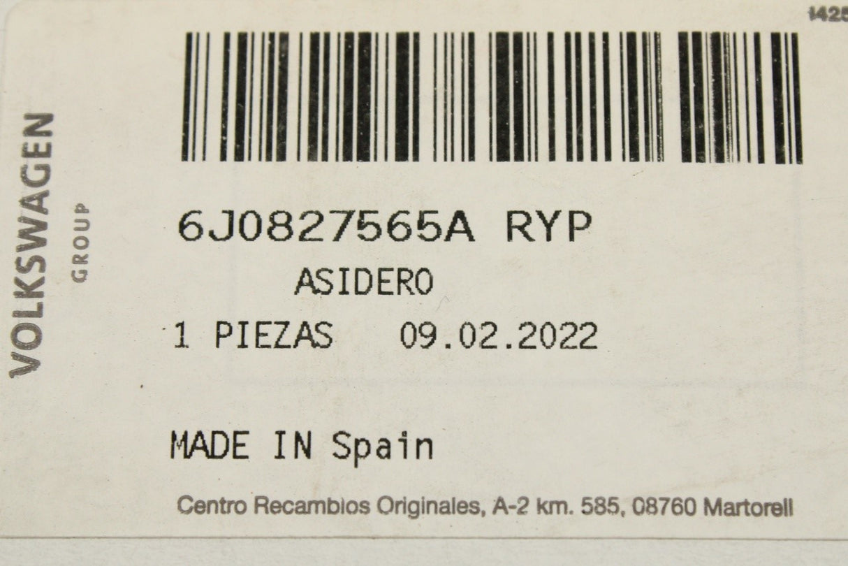 SEAT Ibiza Toledo 2013-on boot release handle 6J0827565A RYP
