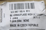 VW Passat B8 2015-on interior door arm rest (front left) 3G0867165A RY1