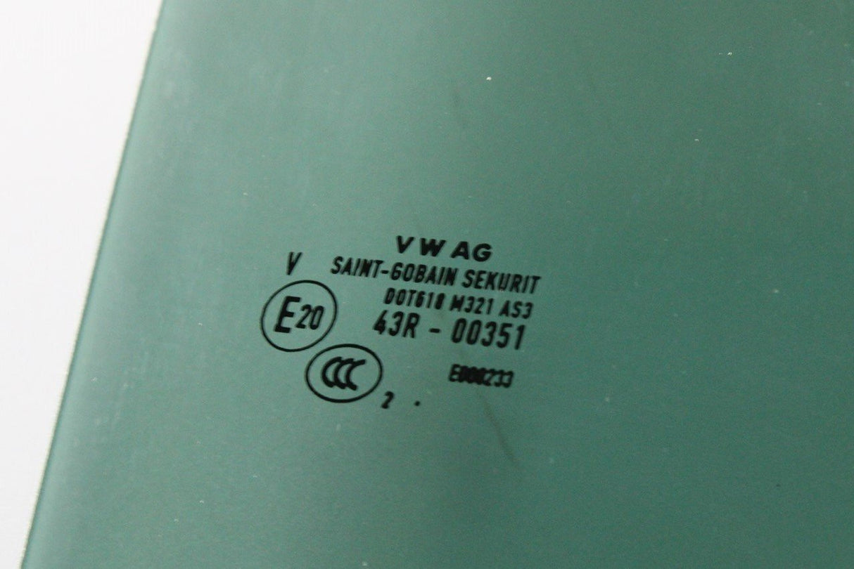 Skoda Rapid SEAT Toledo tinted door window glass (right rear) 5JA845206B