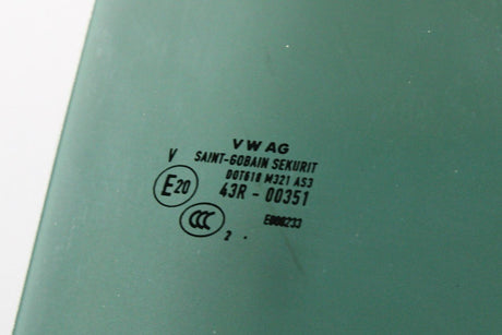 Skoda Rapid SEAT Toledo tinted door window glass (right rear) 5JA845206B