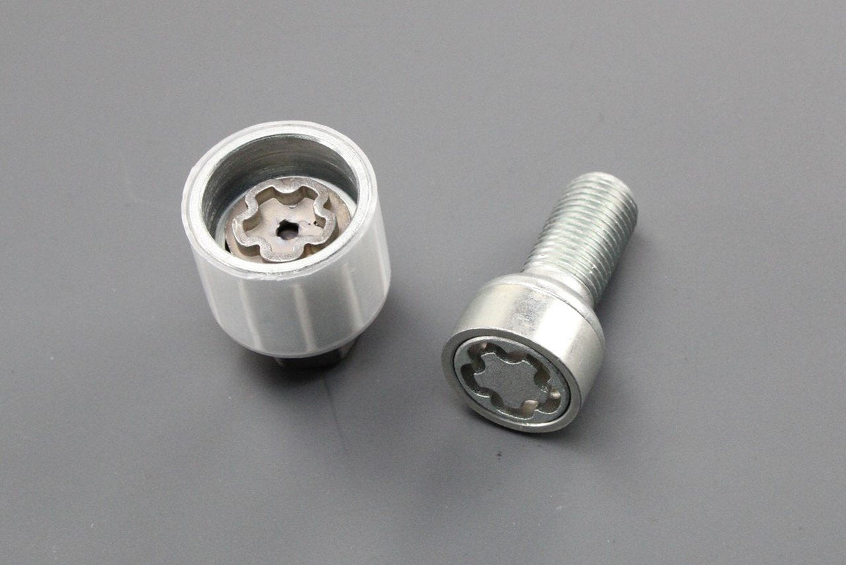Audi A1 A3 A4 A5 A6 locking wheel nut with key code L 4F0698139C 810, view 1