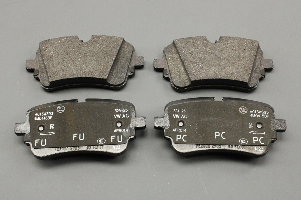 VW Touareg R 20-on Audi Q7 Q8 350mm brake pads set (rear) 4M0698451BE