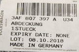 VW Passat B7 2011-15 Alltrack towing hook cover 3AF807397A U34