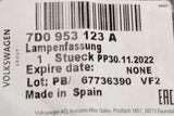 VW Beetle 1999-2010 taillight bulb holder (3 pin) 7D0953123A