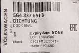 VW Golf MK7 MK7.5 2013-2020 door seal (front left) 5G4837651B