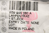 VW Golf MK7 Estate 2014-2017 RHD bulb holder (right inner) 5G9945260A