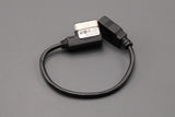VW media-in socket USB adapter cable 5N0035558