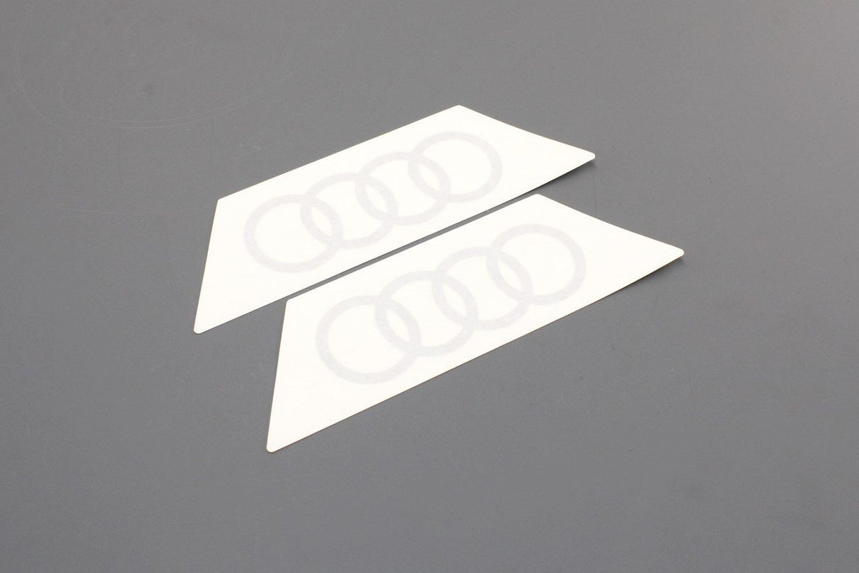 Audi Q2 2017-on accessory Audi ring logo stickers 81B064317 Z7G