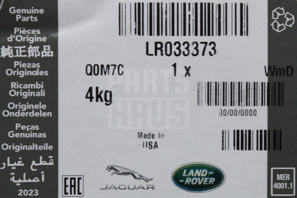 Range Rover 2010-22 Range Rover Sport 2014-22 4.4L V8 EGR valve LR033373