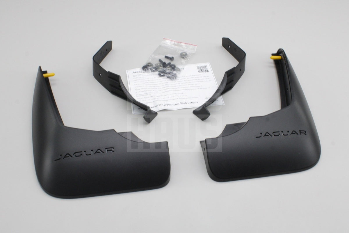 Jaguar F-Pace 2016-on accessory mud flaps (rear) T4A35527