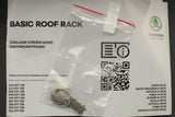 Skoda Enyaq 2021-on Elroq 2025-on roof bars (coupe) 5LE071126