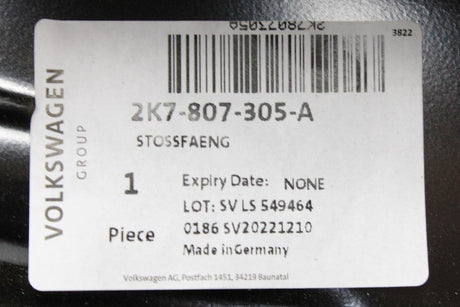 VW Caddy 2021-on rear bumper reinforcement bar 2K7807305A