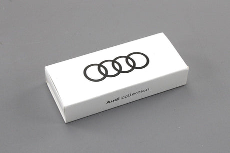 Audi S logo leather keyring 3181400210