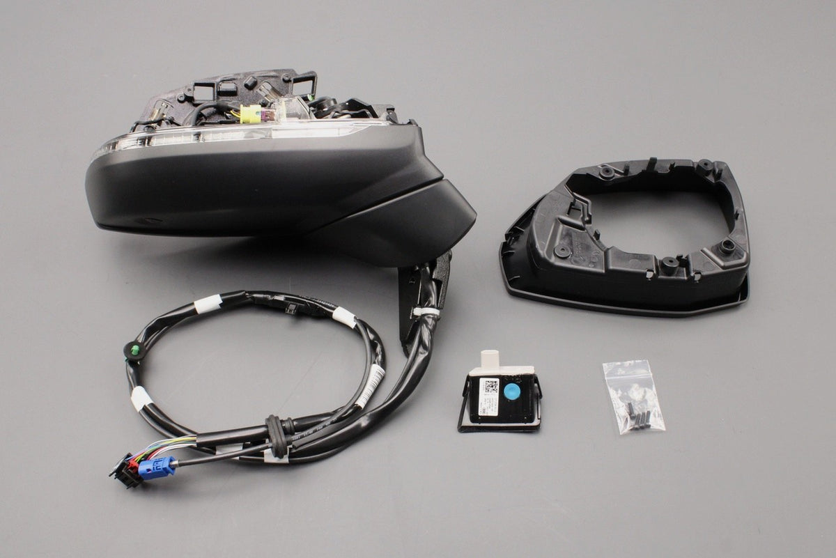 Audi Q5 2017-on RHD exterior wing mirror housing (right) 80C857410H 9B9, view 1