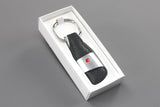 Audi S logo leather keyring 3181400210