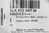 Skoda Enyaq Elroq 21-on RHD front screenwash hose pipe 5LA955667M