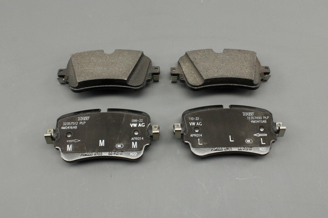 Audi Q7 2016-on Q8 2019-on brake pads (rear) 4M0698451BN