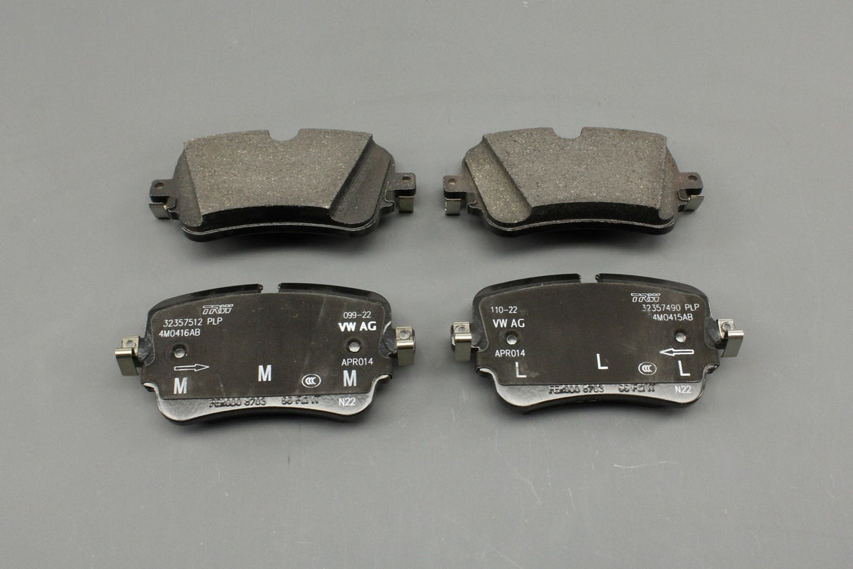 Audi Q7 2016-on Q8 2019-on brake pads (rear) 4M0698451BN