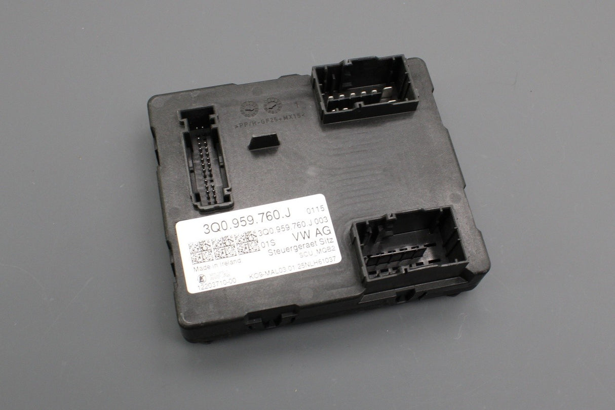 VW Skoda SEAT CUPRA front seat adjustment control module 3Q0959760J