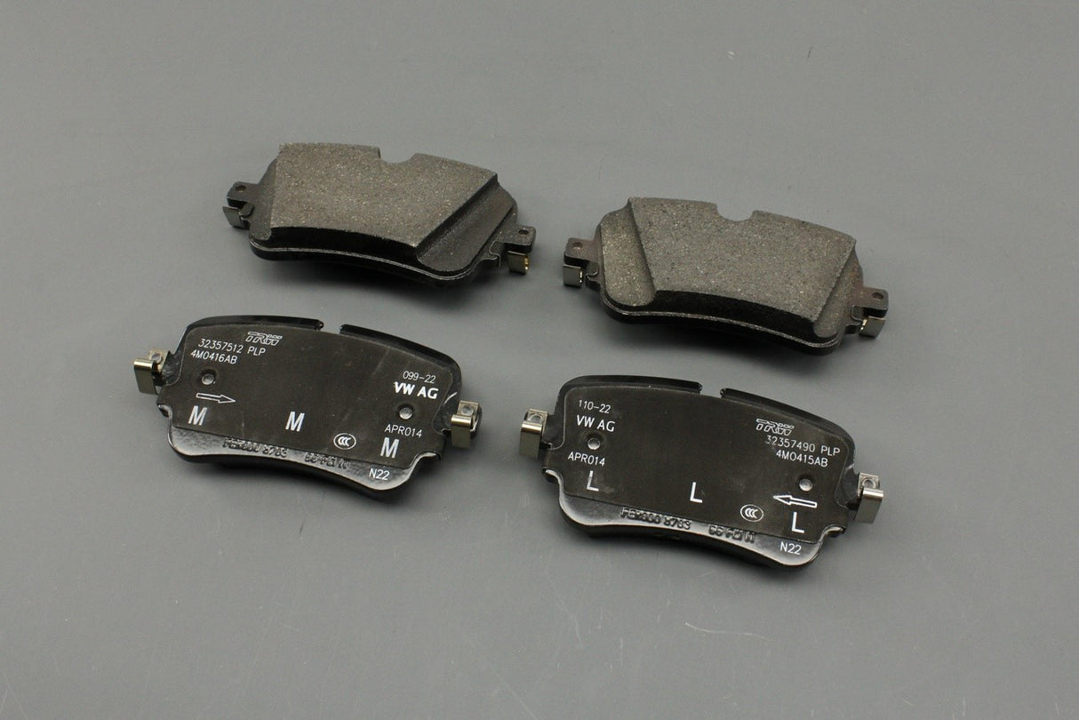Audi Q7 2016-on Q8 2019-on brake pads (rear) 4M0698451BN