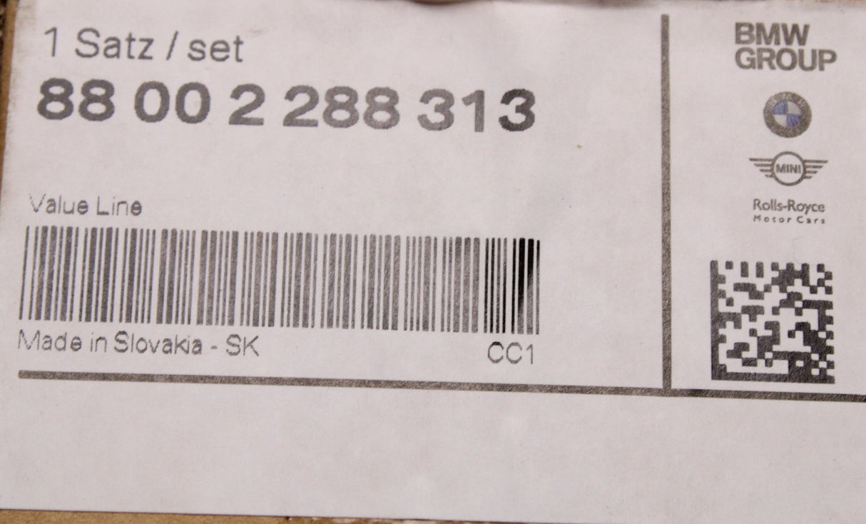 BMW 1" E82 E88 3" E90 E91 X1 pollen & oil filter service kit 88002288313