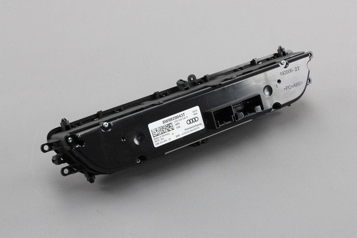 Audi A4 S4 A5 S5 Q5 RS4 RS5 heater controls display unit 8W0820043T 5PR