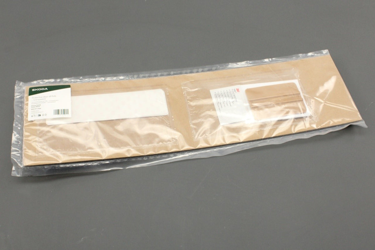 Skoda Kamiq 2019-on Scala door sill protection film (rear) 654071310A, view 1
