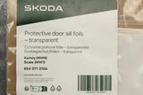Skoda Kamiq 2019-on Scala door sill protection film (rear) 654071310A