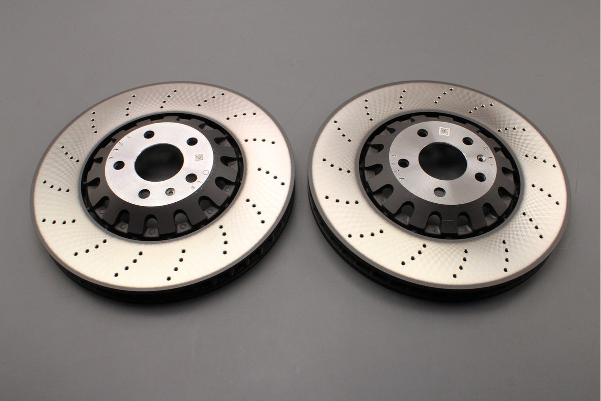 Audi RS4 B9 2018-on RS5 2018-on front brake discs (x2) 4M0615301AM, view 1