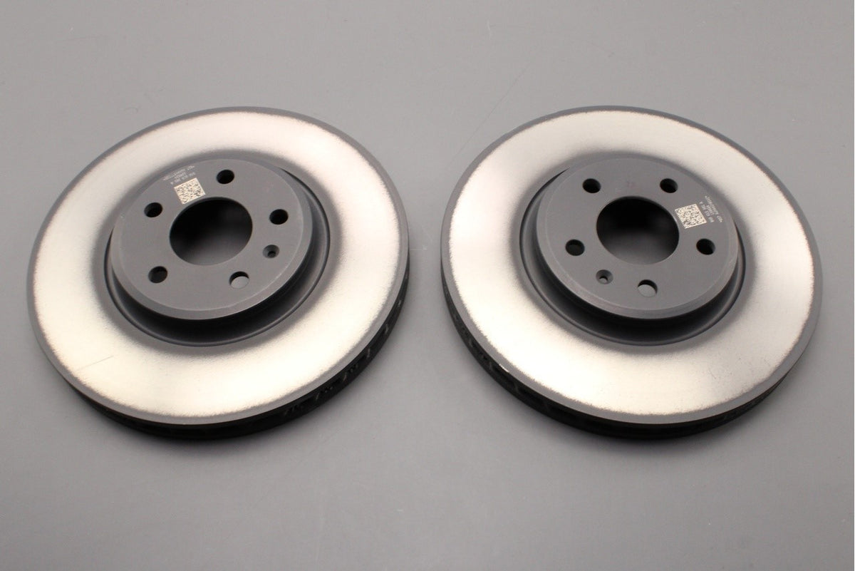 Audi A4 B8 08-16 A5 08-11 Q5 8R 09-12 front brake discs (x2) 8K0615301A, view 1