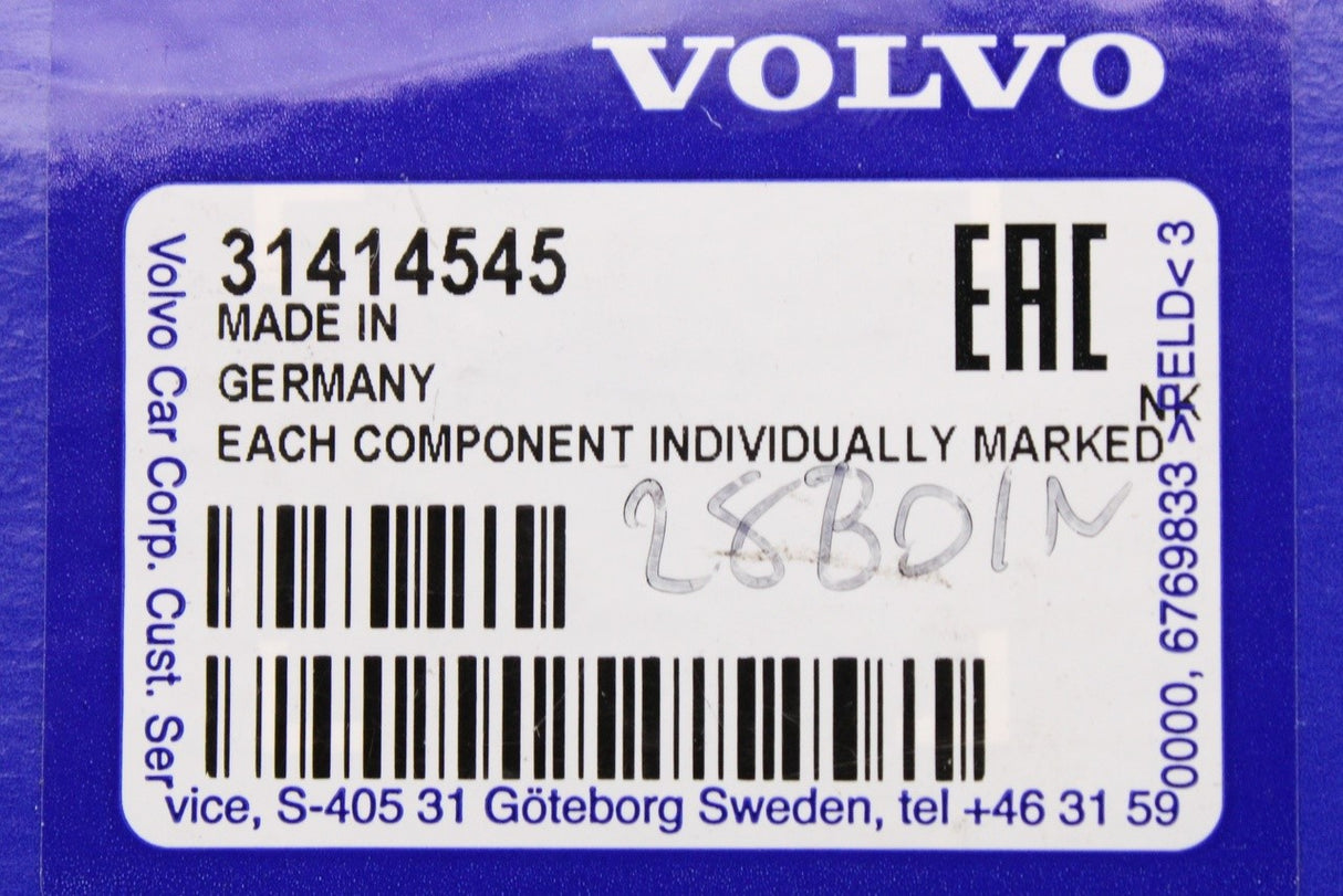 Volvo rear isofix cover (x2) 31414545