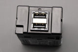 Volvo dual USB port socket interface 31407038