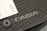 Skoda Fabia 2022-on RHD all weather rubber floor mats set 6VC061500