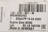 VW Golf MK4 Skoda Octavia 1U 1Z SEAT front brake discs (x2) 1J0615301M