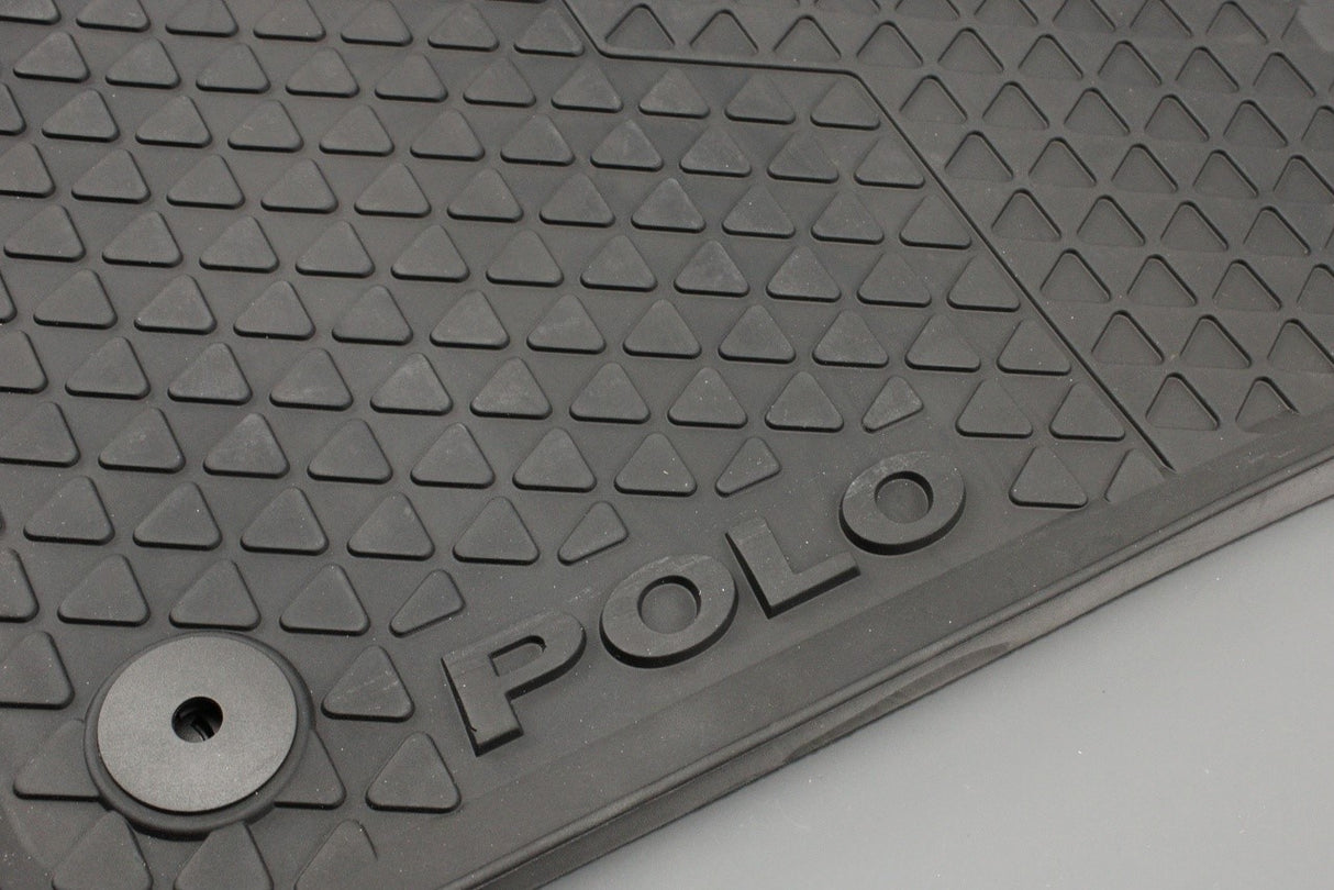 VW Polo 6R 6C 2010-18 accessory front rubber floor mats 6R2061501 041