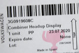 VW Arteon Passat B8 2015-on heads up display control unit 3G0919608C