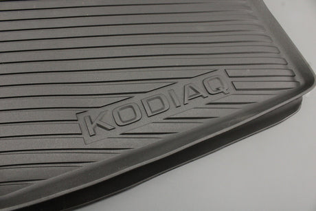 Skoda Kodiaq 2017-2024 rubber floor mats (rear) 565061512A
