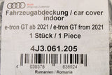 Audi e-tron GT 2021-on indoor car cover (camouflage) 4J3061205