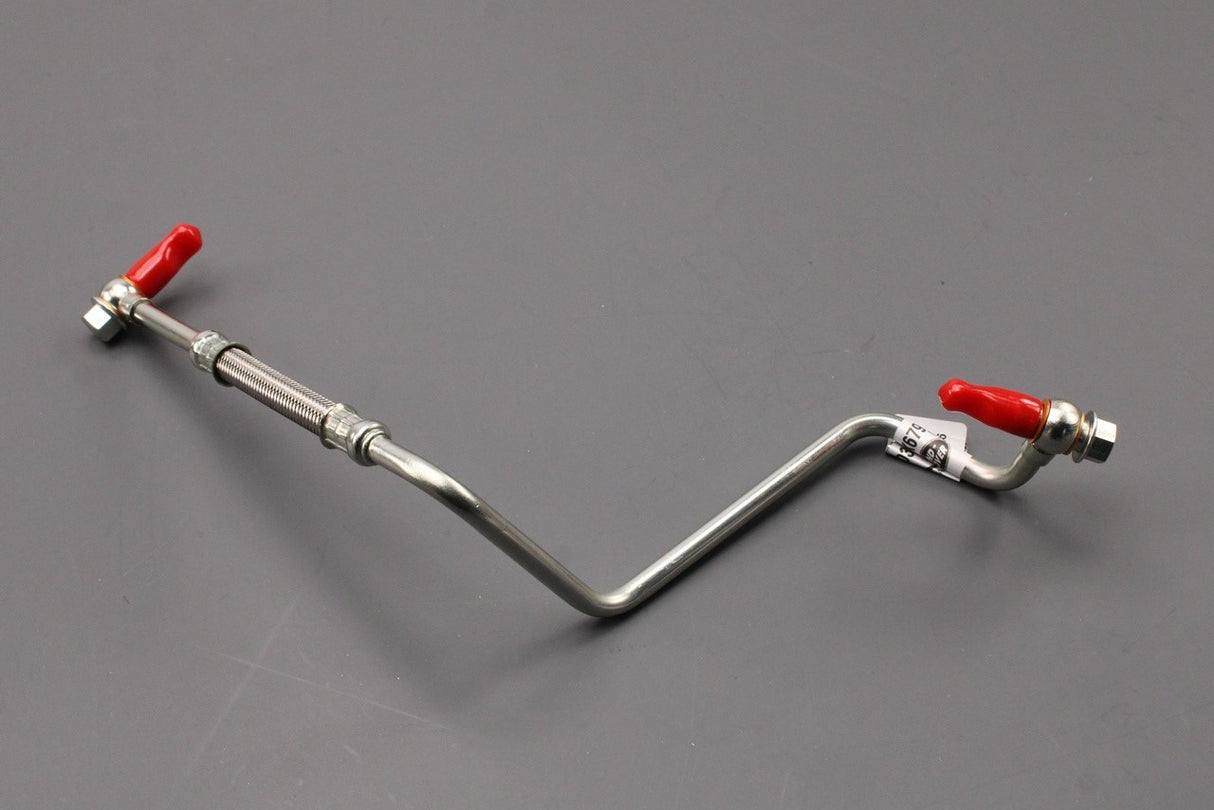 Jaguar XF XE F-Pace 2015-on 2.0 TD turbo oil feed pipe AJ813404